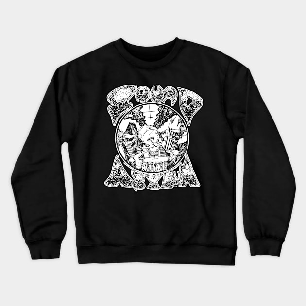 Sound Asylum World Tour 92 Crewneck Sweatshirt by MikeCottoArt